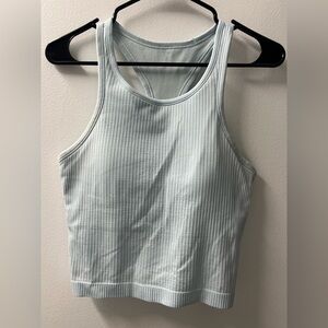 Lululemon Ebb to Street cropped tank top